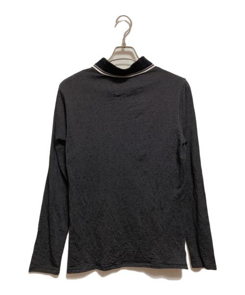 EMPORIO ARMANI（エンポリオ アルマーニ）EMPORIO ARMANI (エンポリオ アルマーニ) ポロシャツ ブラック サイズ:XLの古着・服飾アイテム