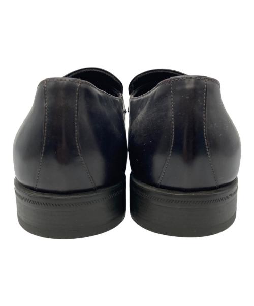 GIORGIO ARMANI（ジョルジョアルマーニ）GIORGIO ARMANI (ジョルジョアルマーニ) コインローファー ブラウン サイズ:44の古着・服飾アイテム