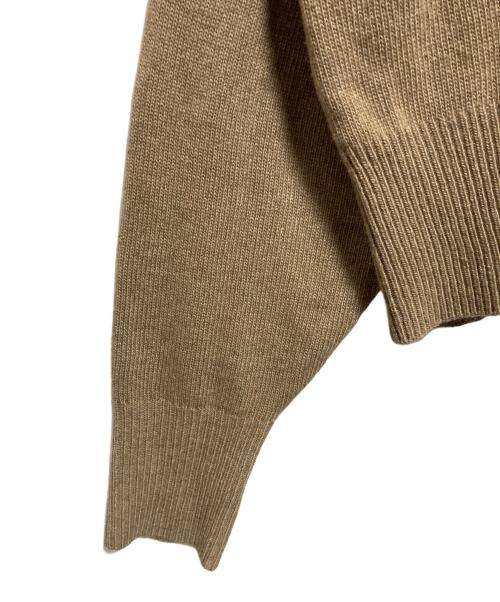 Spick and Span（スピックアンドスパン）Spick and Span (スピックアンドスパン) ウール混ポロシャツプルオーバー ベージュ サイズ:FREEの古着・服飾アイテム