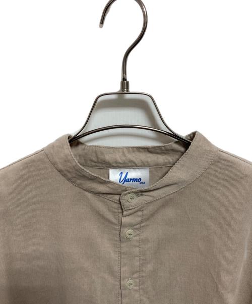 Yarmo（ヤーモ）Yarmo (ヤーモ) New Gather Shirts ベージュ サイズ:FREEの古着・服飾アイテム