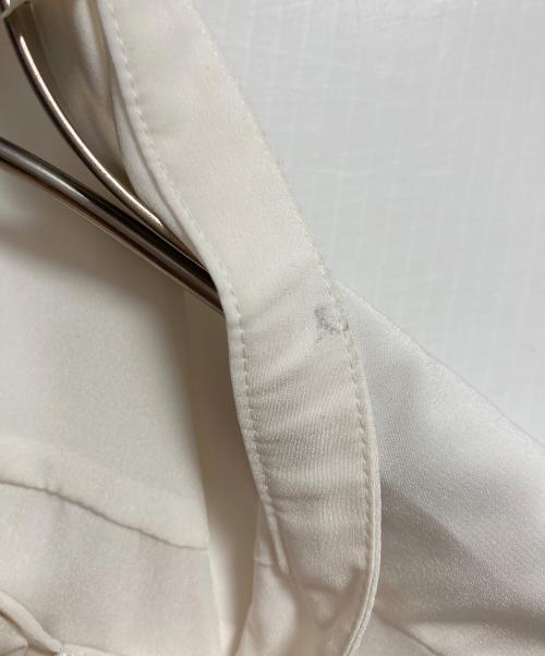 BALLSEY（ボールジィ）BALLSEY (ボールジィ) クリアデシン ボウタイブラウス ホワイト サイズ:36の古着・服飾アイテム