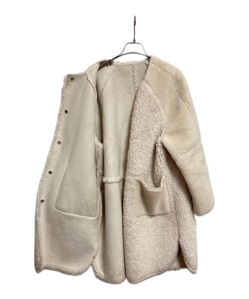 ELENDEEK（エレンディーク）ELENDEEK (エレンディーク) MIX ECO ボアコート ベージュ サイズ:02の古着・服飾アイテム