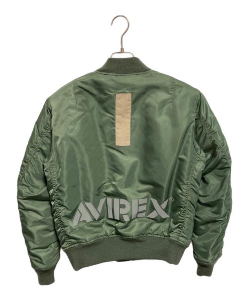 AVIREX（アヴィレックス）AVIREX (アヴィレックス) MA-1ジャケット オリーブ サイズ:Mの古着・服飾アイテム