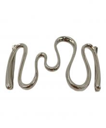 ENFOLD（エンフォルド）の古着「WAVE HAIR PIN」｜シルバー