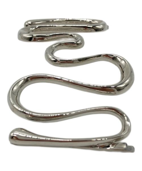 ENFOLD（エンフォルド）ENFOLD (エンフォルド) WAVE HAIR PIN シルバーの古着・服飾アイテム