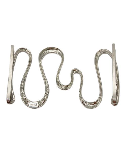 ENFOLD（エンフォルド）ENFOLD (エンフォルド) WAVE HAIR PIN シルバーの古着・服飾アイテム