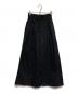 Snidel（スナイデル）の古着「チノワイドスカート」｜ブラック