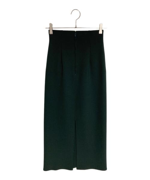 Noble（ノーブル）Noble (ノーブル) 【洗える】コンフォートジャージーライクタイトスカート グリーン サイズ:34の古着・服飾アイテム