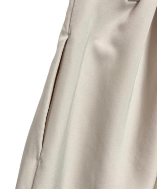 CAPRICIEUX LE'MAGE（カプリシューレマージュ）CAPRICIEUX LE'MAGE (カプリシューレマージュ) gemeil (ジェムイル) 2タックワイドパンツ ベージュ サイズ:36の古着・服飾アイテム