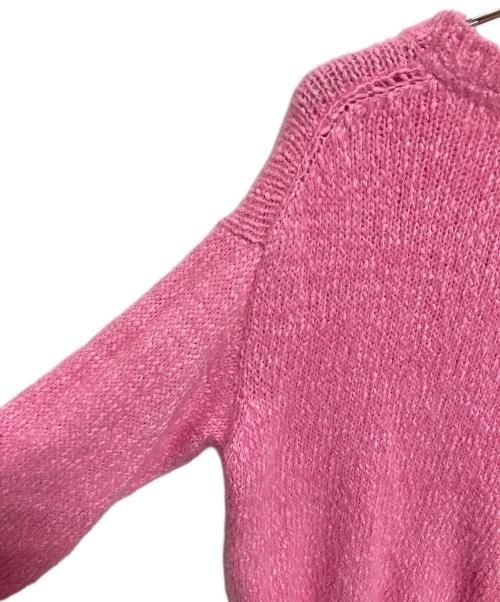 STUNNING LURE（スタニングルアー）STUNNING LURE (スタニングルアー) スラブリリーフェザープルオーバー ピンク サイズ:Sの古着・服飾アイテム