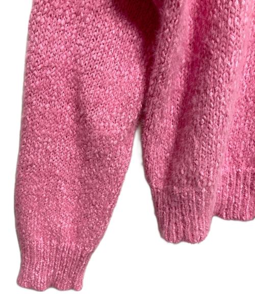 STUNNING LURE（スタニングルアー）STUNNING LURE (スタニングルアー) スラブリリーフェザープルオーバー ピンク サイズ:Sの古着・服飾アイテム