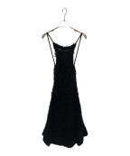 TANタン）の古着「METALLIC LIKE DRESS」｜ブラック