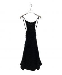 TAN（タン）の古着「METALLIC LIKE DRESS」｜ブラック