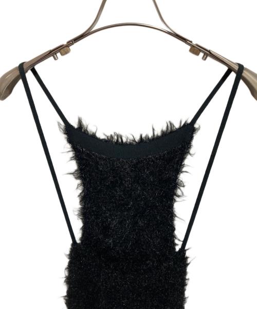 TAN（タン）TAN (タン) METALLIC LIKE DRESS ブラック サイズ:FREEの古着・服飾アイテム