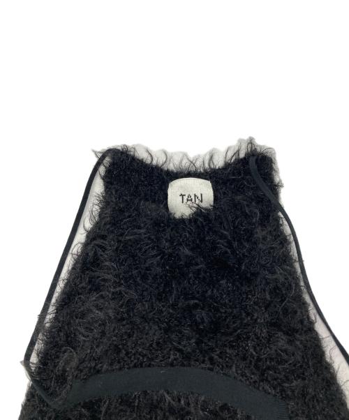 TAN（タン）TAN (タン) METALLIC LIKE DRESS ブラック サイズ:FREEの古着・服飾アイテム