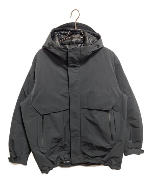 +J（プラスジェイ）+J (プラスジェイ) ハイブリッドダウンオーバーサイズパーカ グレー サイズ:XLの古着・服飾アイテム