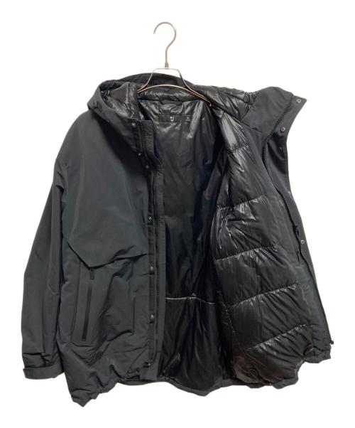 +J（プラスジェイ）+J (プラスジェイ) ハイブリッドダウンオーバーサイズパーカ グレー サイズ:XLの古着・服飾アイテム