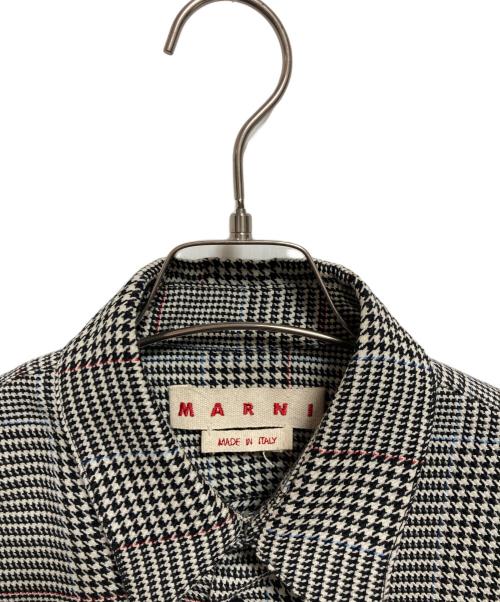 MARNI（マルニ）MARNI (マルニ) チェックシャツ グレー サイズ:44の古着・服飾アイテム