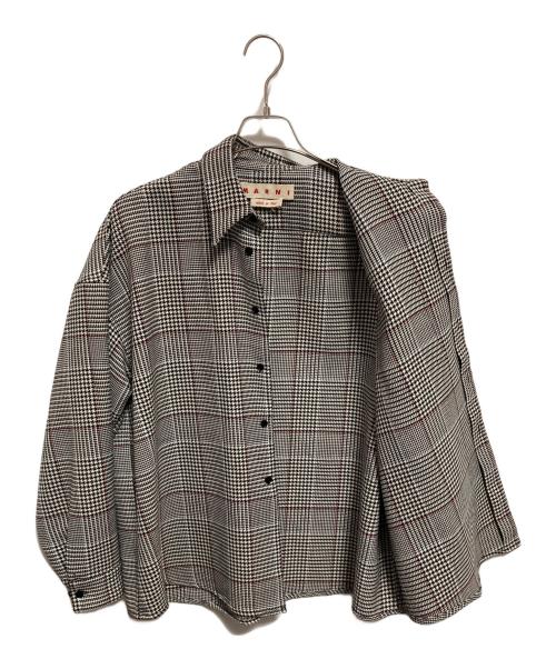 MARNI（マルニ）MARNI (マルニ) チェックシャツ グレー サイズ:44の古着・服飾アイテム