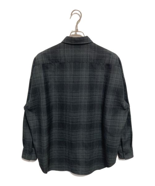 N.HOOLYWOOD（エヌ ハリウッド）N.HOOLYWOOD (エヌ ハリウッド) CHECK SHIRTS ブラック サイズ:36の古着・服飾アイテム