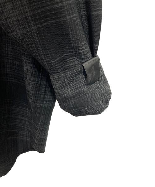 N.HOOLYWOOD（エヌ ハリウッド）N.HOOLYWOOD (エヌ ハリウッド) CHECK SHIRTS ブラック サイズ:36の古着・服飾アイテム