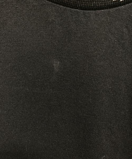 Acne studios（アクネ ストゥディオズ）ACNE STUDIOS (アクネ ストゥディオズ) EXTORR LOGO RIB T-SHIRTS ブラック サイズ:Lの古着・服飾アイテム