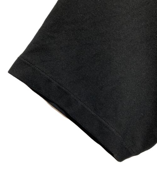 Acne studios（アクネ ストゥディオズ）ACNE STUDIOS (アクネ ストゥディオズ) EXTORR LOGO RIB T-SHIRTS ブラック サイズ:Lの古着・服飾アイテム