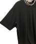 中古・古着 ACNE STUDIOS (アクネ ストゥディオズ) EXTORR LOGO RIB T-SHIRTS ブラック サイズ:L：7000円