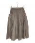 UNITED ARROWS TOKYO（ユナイテッドアローズトウキョウ）の古着「オーガンジー ポケット フレアスカート」｜オリーブ