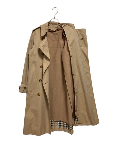 BURBERRY LONDON（バーバリーロンドン）BURBERRY LONDON (バーバリーロンドン) ウールライナー付トレンチコート ベージュ サイズ:36の古着・服飾アイテム