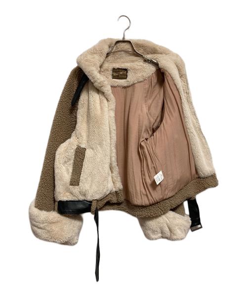 Belle vintage（ベル ヴィンテージ）belle vintage (ベル ヴィンテージ) ボアジャケット ベージュ サイズ:FREEの古着・服飾アイテム