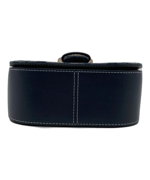 COACH（コーチ）COACH (コーチ) クリオ ショルダー バッグ 17 シグネチャー シャンブレー ネイビーの古着・服飾アイテム