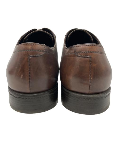 GIORGIO ARMANI（ジョルジョアルマーニ）GIORGIO ARMANI (ジョルジョアルマーニ) ストレートチップシューズ ブラウン サイズ:43 1/2の古着・服飾アイテム