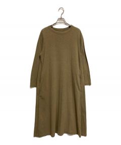 中古・古着通販】45rpm (45アールピーエム) 麦サテンのエプロンドレス