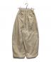 HARVESTY (ハーベスティー) CIRCUS PANTS ベージュ サイズ:1：9000円