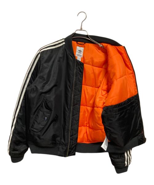 adidas（アディダス）adidas (アディダス) BOMBER PADDED JACKET ブラック サイズ:Lの古着・服飾アイテム