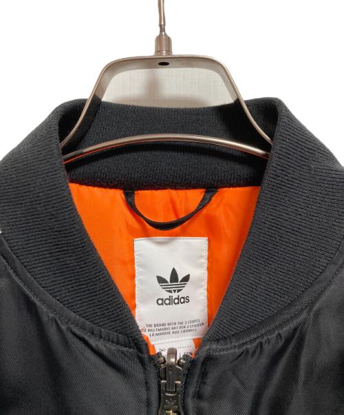 adidas（アディダス）adidas (アディダス) BOMBER PADDED JACKET ブラック サイズ:Lの古着・服飾アイテム