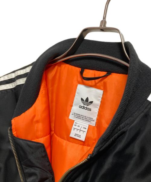 adidas（アディダス）adidas (アディダス) BOMBER PADDED JACKET ブラック サイズ:Lの古着・服飾アイテム