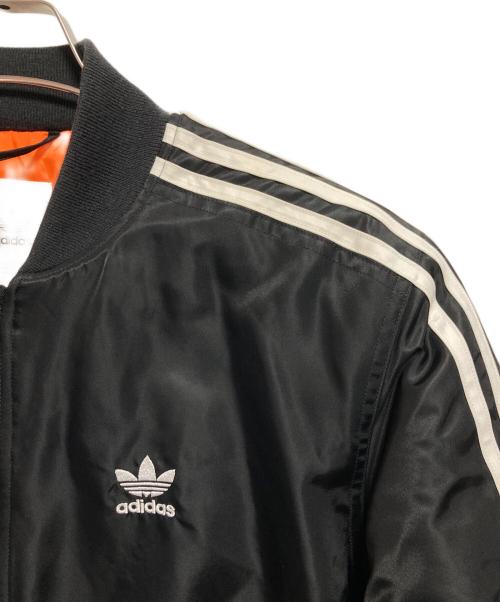 adidas（アディダス）adidas (アディダス) BOMBER PADDED JACKET ブラック サイズ:Lの古着・服飾アイテム