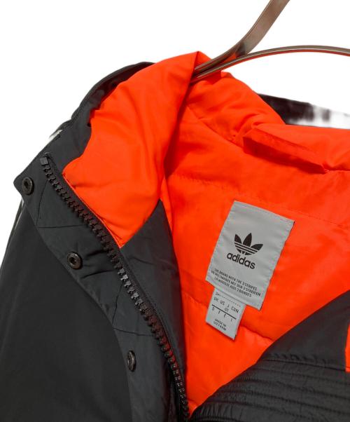 adidas（アディダス）adidas (アディダス) SHORT DOWN JACKET 中綿ジャケット ブラック サイズ:OTの古着・服飾アイテム