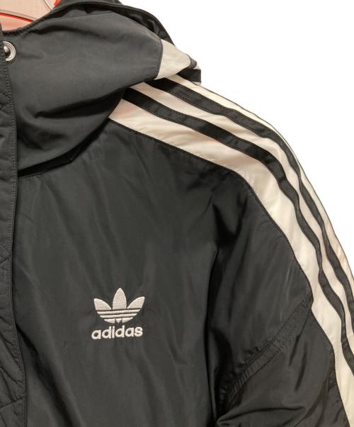 adidas（アディダス）adidas (アディダス) SHORT DOWN JACKET 中綿ジャケット ブラック サイズ:OTの古着・服飾アイテム