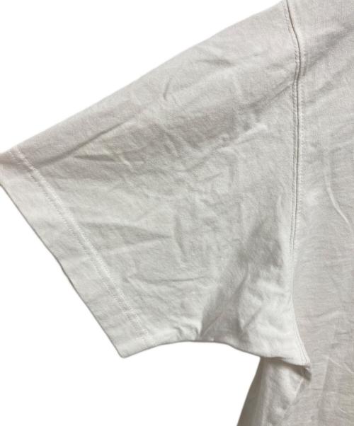 BURBERRY（バーバリー）BURBERRY (バーバリー) ノバチェックトリムコットンTシャツ ホワイト サイズ:Lの古着・服飾アイテム