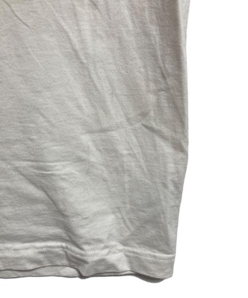 BURBERRY（バーバリー）BURBERRY (バーバリー) ノバチェックトリムコットンTシャツ ホワイト サイズ:Lの古着・服飾アイテム