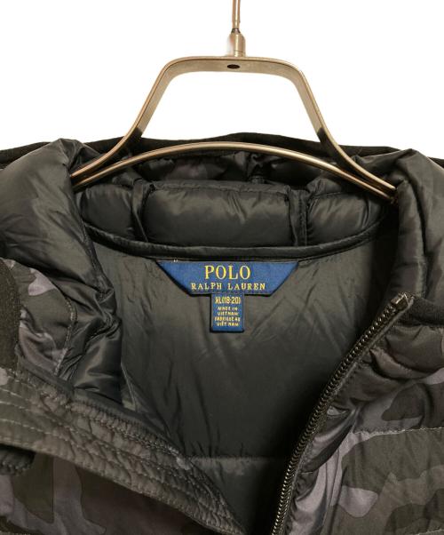 POLO RALPH LAUREN（ポロ・ラルフローレン）POLO RALPH LAUREN (ポロ・ラルフローレン) ダウンジャケット ブラック サイズ:XLの古着・服飾アイテム