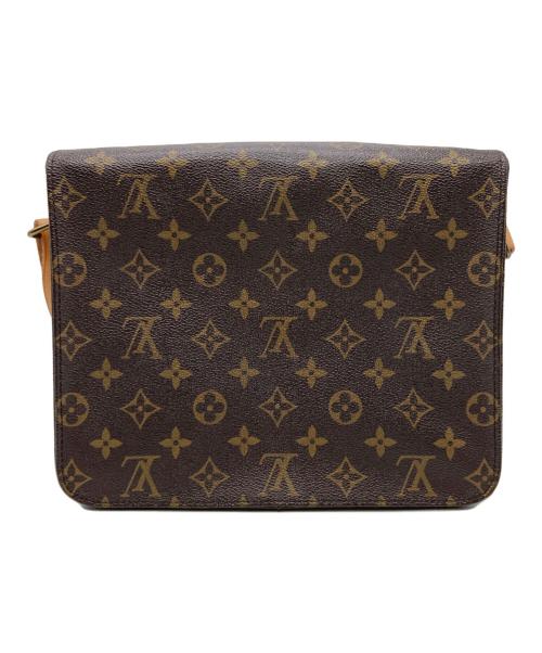 LOUIS VUITTON（ルイ ヴィトン）LOUIS VUITTON (ルイ ヴィトン) カルトシエールGM ショルダーバッグ ブラウン×イエローの古着・服飾アイテム