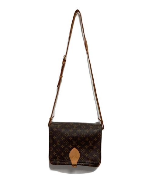 LOUIS VUITTON（ルイ ヴィトン）LOUIS VUITTON (ルイ ヴィトン) カルトシエールGM ショルダーバッグ ブラウン×イエローの古着・服飾アイテム