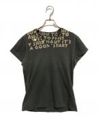 MARTIN MARGIELAマルタン・マルジェラ）の古着「AIDS TEE」｜ブラック