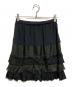 JUNYA WATANABE MAN (ジュンヤワタナベマン) フリルスカート ブラック サイズ:Ｍ：7000円