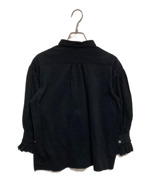 TAO COMME des GARCONS（タオ コムデギャルソン）TAO COMME des GARCONS (タオ コムデギャルソン) フリルシャツ ブラック サイズ:Sの古着・服飾アイテム