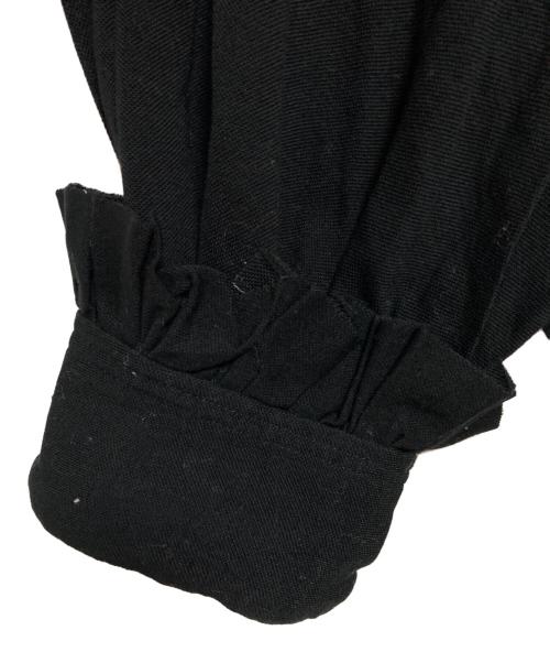 TAO COMME des GARCONS（タオ コムデギャルソン）TAO COMME des GARCONS (タオ コムデギャルソン) フリルシャツ ブラック サイズ:Sの古着・服飾アイテム